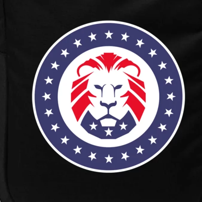 Patriot Party Lion Gift Impact Tech Backpack