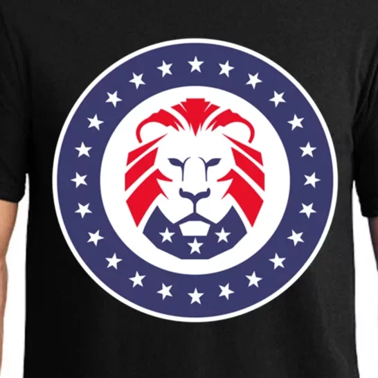 Patriot Party Lion Gift Pajama Set