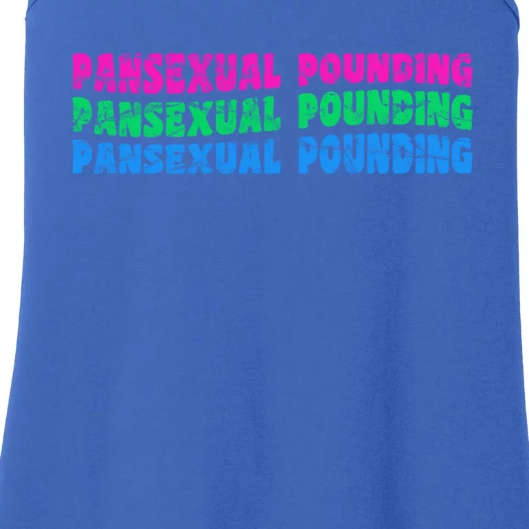 Pansexual Pounding Lgbt Pride Month Lgbtq Lgbt Community Cool Gift Ladies Essential Tank