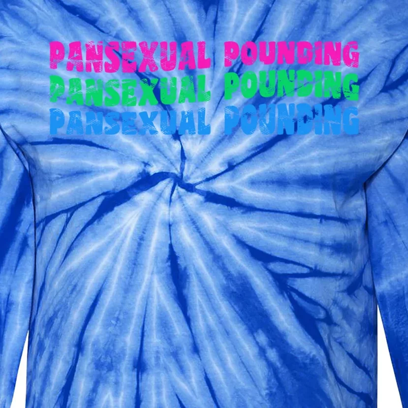 Pansexual Pounding Lgbt Pride Month Lgbtq Lgbt Community Cool Gift Tie-Dye Long Sleeve Shirt