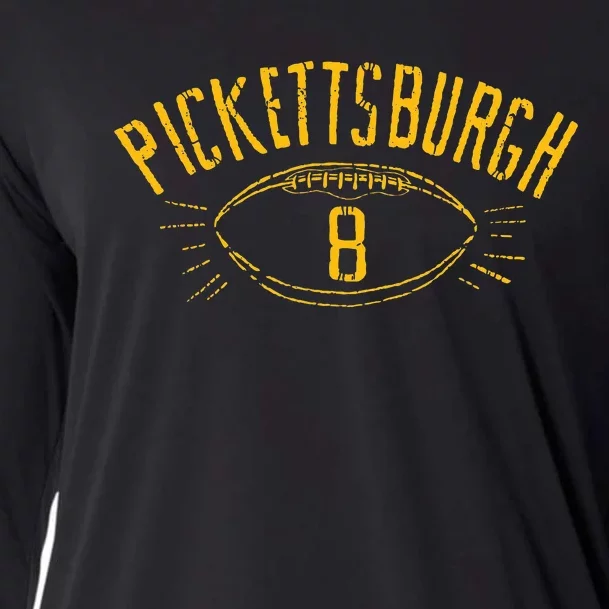 Pickettsburgh Pittsburgh Landscape Picketts8urgh Cooling Performance Long Sleeve Crew