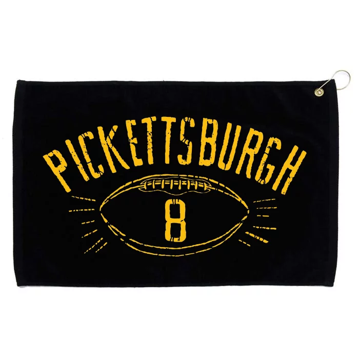 Pickettsburgh Pittsburgh Landscape Picketts8urgh Grommeted Golf Towel