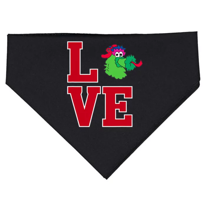 Phanatic P Love USA-Made Doggie Bandana