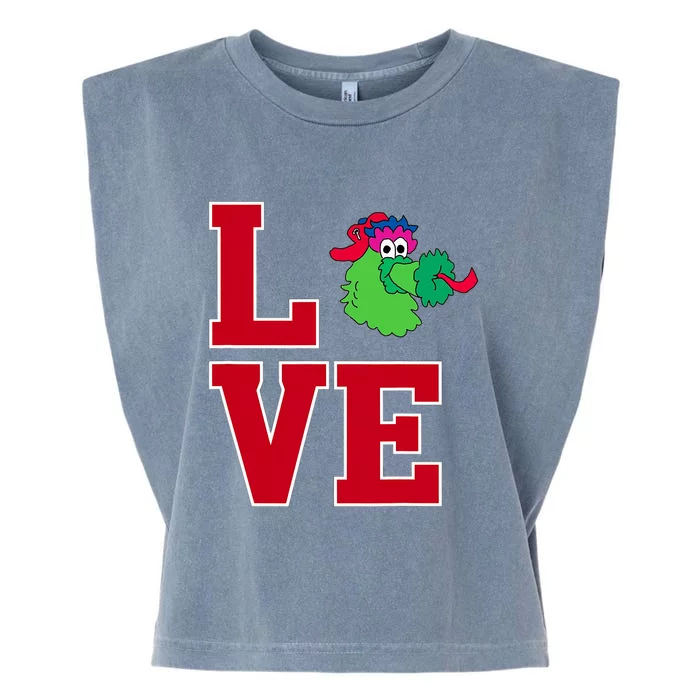 Phanatic P Love Garment-Dyed Women's Muscle Tee