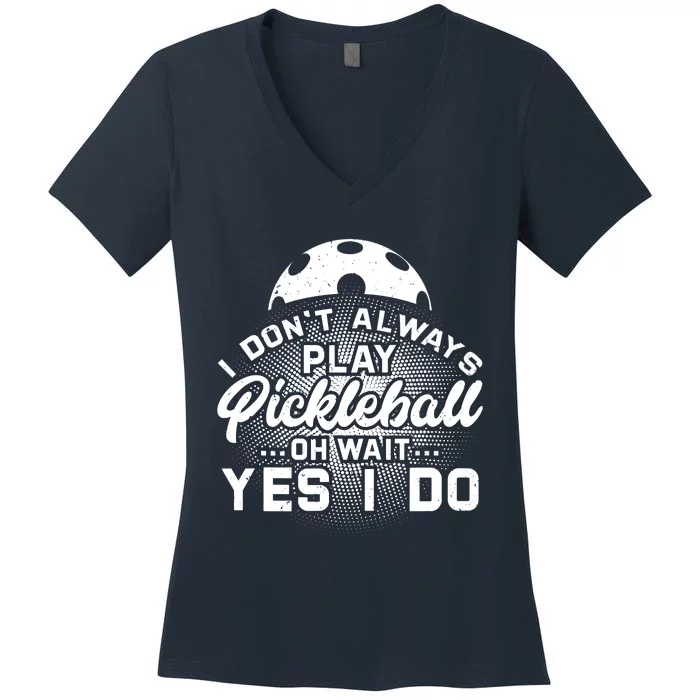 Pickleball, Pickleball Lover Tee, Pickleball Player Women's V-Neck T-Shirt