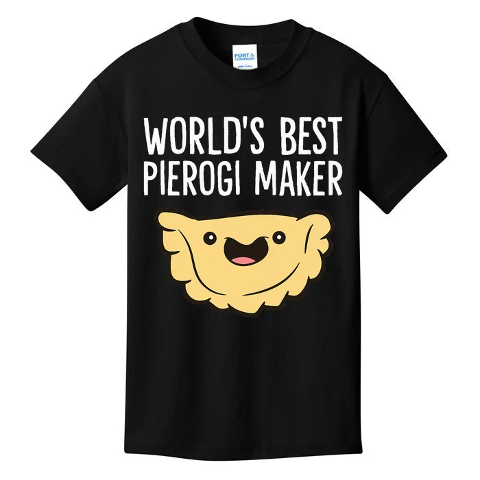 Polish Pierogi Maker World's Best Pierogi Maker Kids T-Shirt