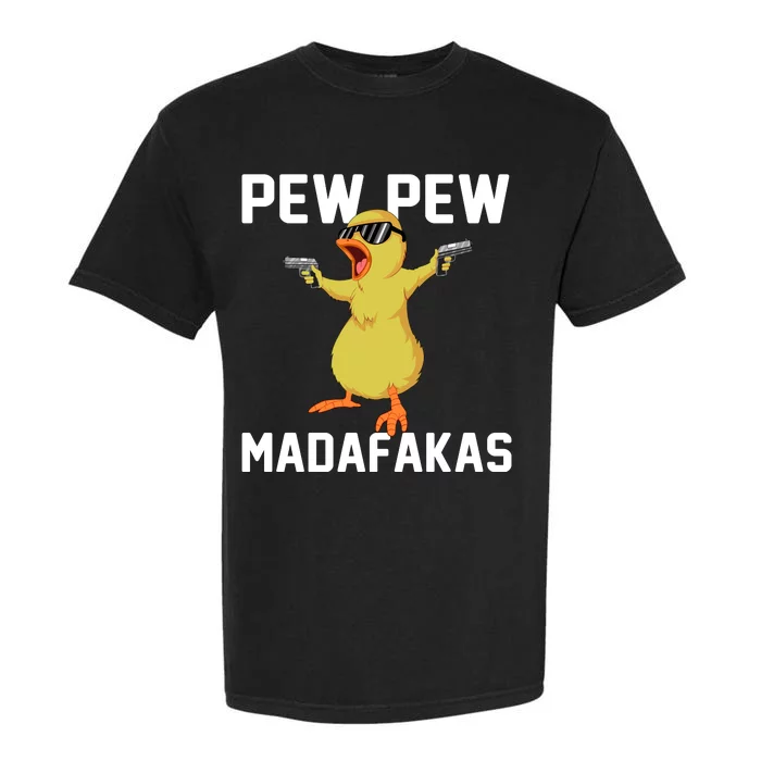 Pew Pew Madafakas Garment-Dyed Heavyweight T-Shirt