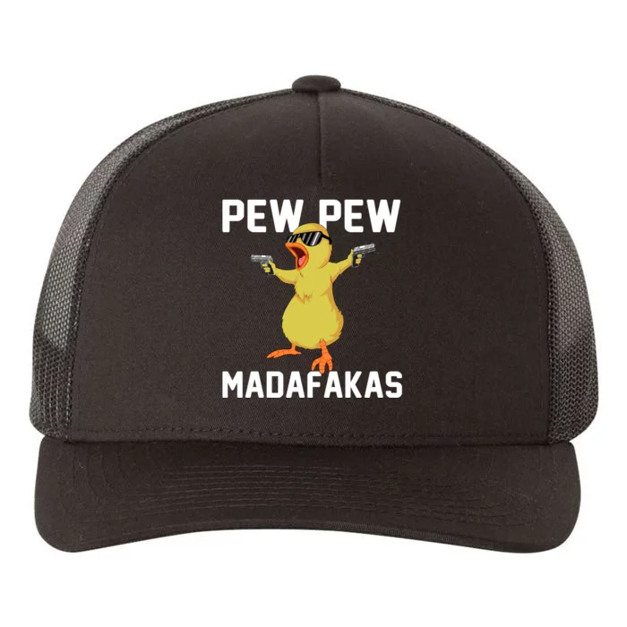 Pew Pew Madafakas Yupoong Adult 5-Panel Trucker Hat