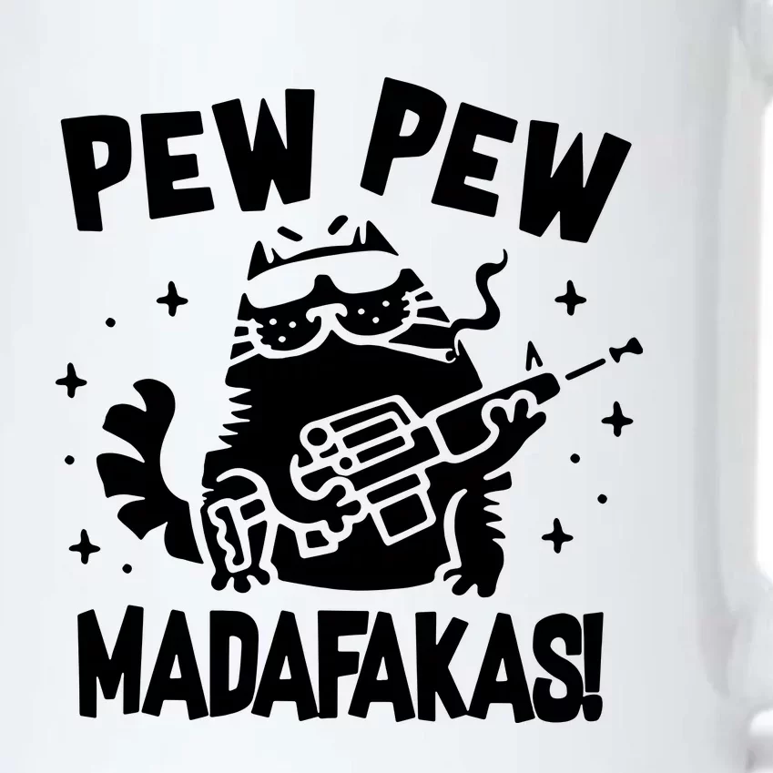 Pew Pew Madafakas Black Color Changing Mug