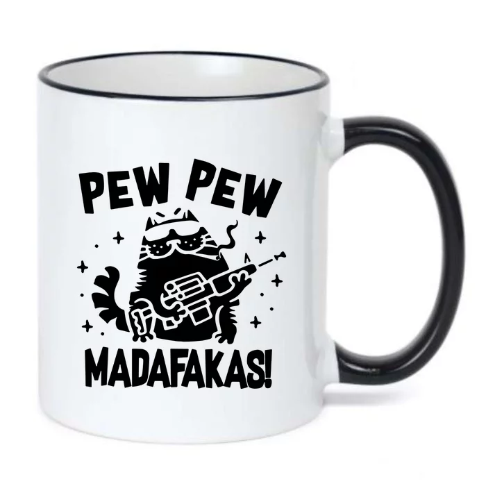 Pew Pew Madafakas Black Color Changing Mug