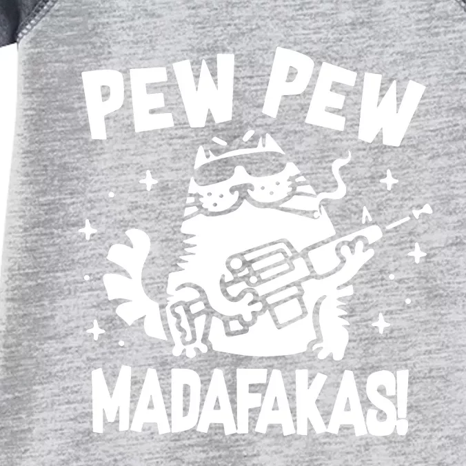 Pew Pew Madafakas Infant Baby Jersey Bodysuit