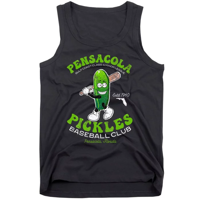 Pensacola Pickles Minor League Retro Baseball Team Tank Top