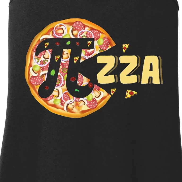 Pizza Pi Math Lovers School Teacher Student Ladies Essential Tank