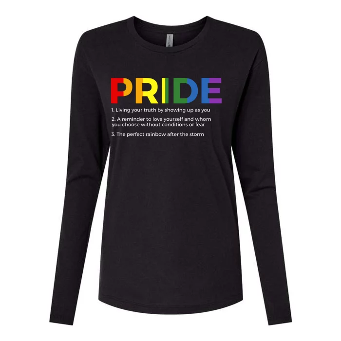 Pride Pride Month Womens Cotton Relaxed Long Sleeve T-Shirt