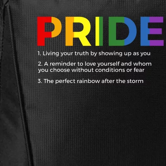 Pride Pride Month City Backpack