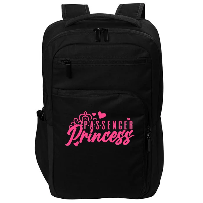 Passenger Princess Meme Girl Passenger Seat Princess Impact Tech Backpack