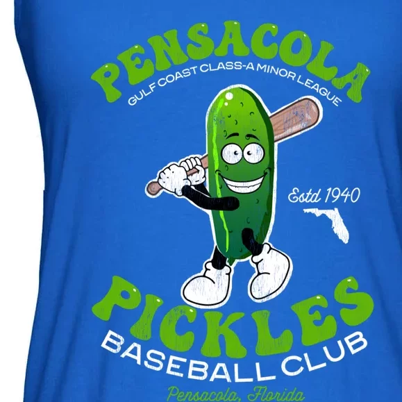 Pensacola Pickles Minor League Retro Baseball Team Gift Ladies Essential Flowy Tank