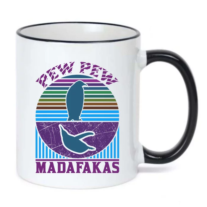 Pew Pew Madafakas Black Color Changing Mug