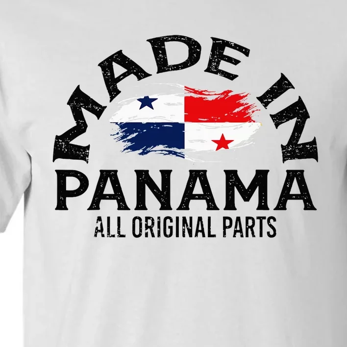 Panama Panamanian Made Flag Tall T-Shirt