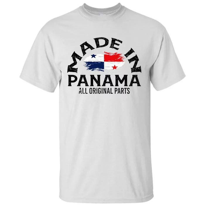 Panama Panamanian Made Flag Tall T-Shirt