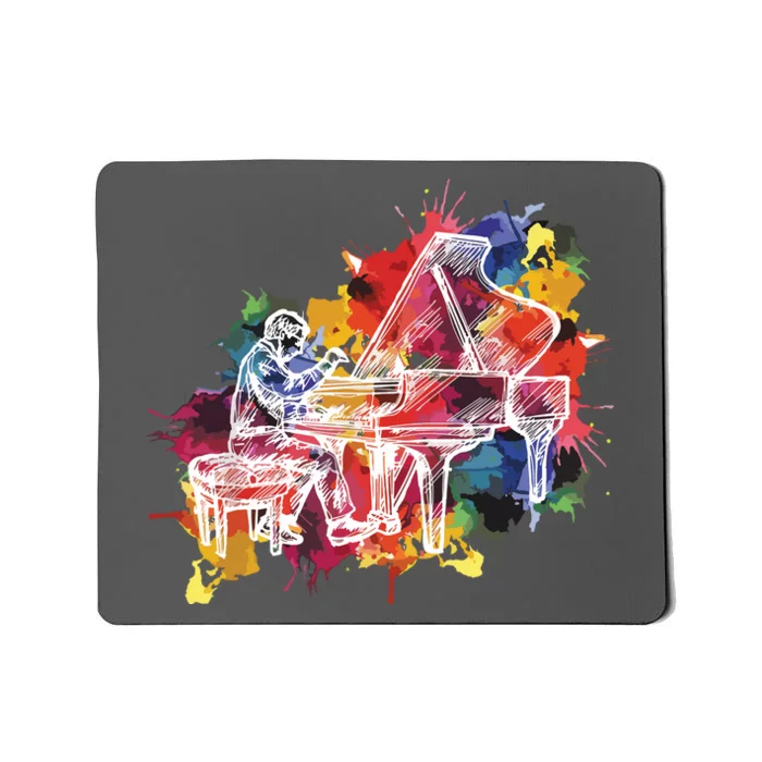 Piano Pianist Musician Gift Instrument Mousepad