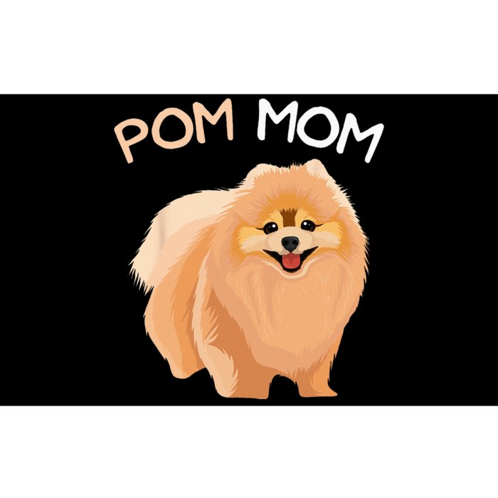 Pomeranian Pom Mom Dog Mama Bumper Sticker