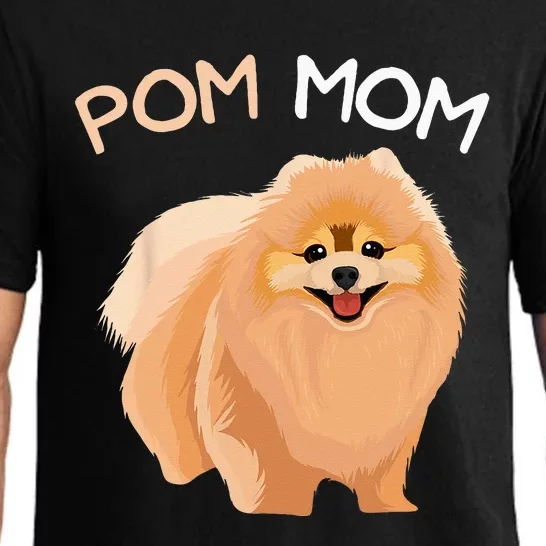 Pomeranian Pom Mom Dog Mama Pajama Set