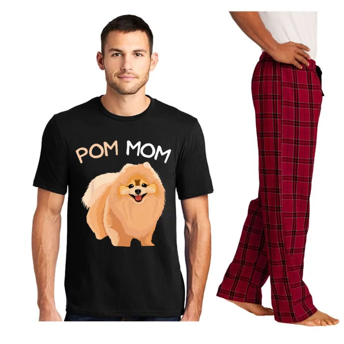 Pomeranian Pom Mom Dog Mama Pajama Set