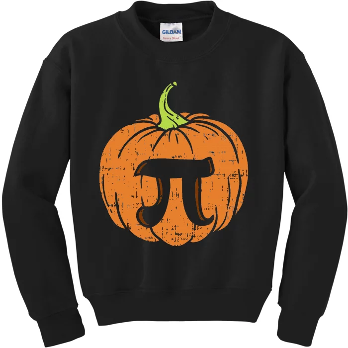 Pumpkin Pi Math Halloween Thanksgiving Pie Day Costume Kids Sweatshirt