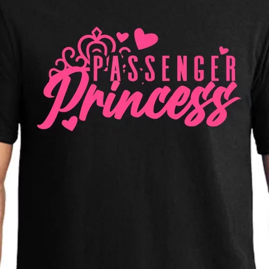 Passenger Princess Meme Women Passenger Seat Princess Pajama Set