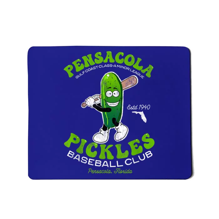 Pensacola Pickles Minor League Retro Baseball Team Mousepad