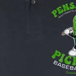 Pensacola Pickles Minor League Retro Baseball Team Softstyle Adult Sport Polo