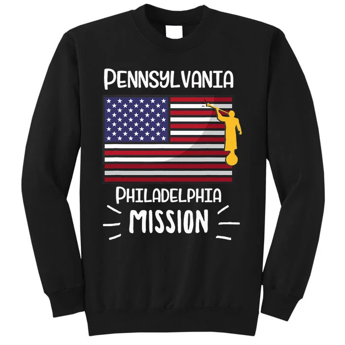 Pennsylvania Philadelphia Mormon Lds Mission Missionary Tall Sweatshirt