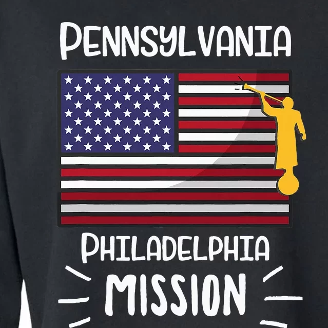 Pennsylvania Philadelphia Mormon Lds Mission Missionary Cropped Pullover Crew