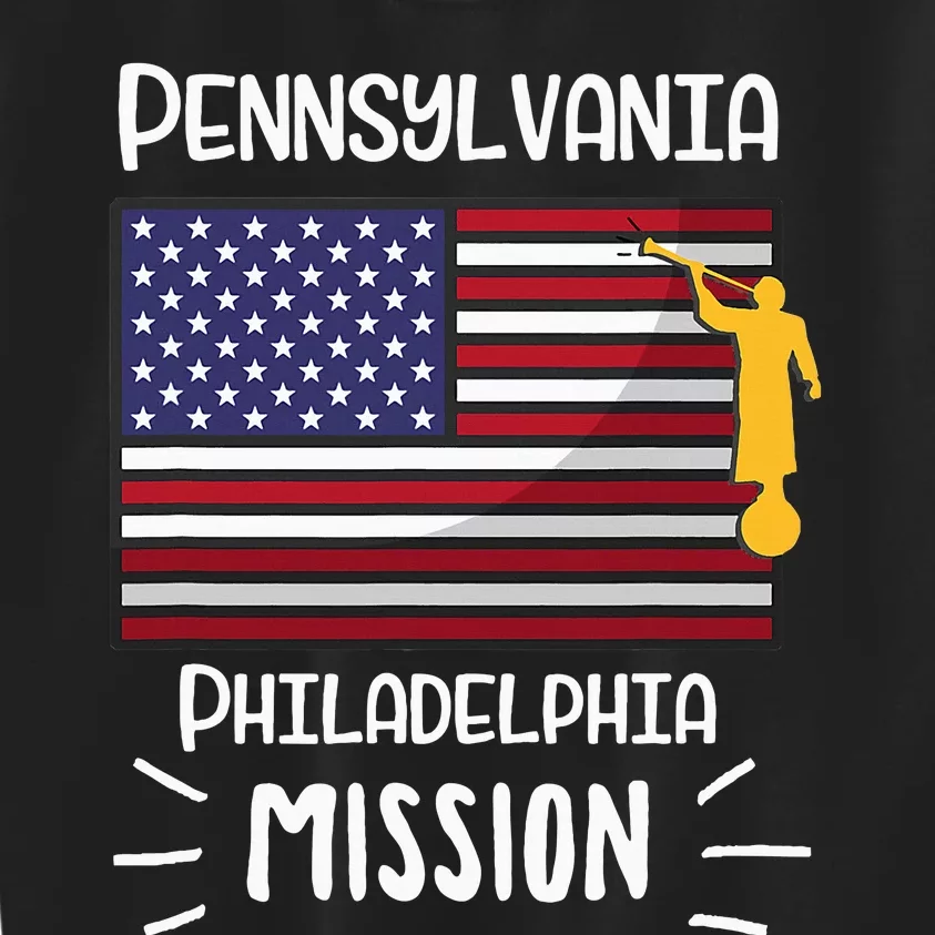 Pennsylvania Philadelphia Mormon Lds Mission Missionary Kids Sweatshirt