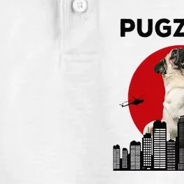 Pugzilla Pug mom Pug dad pug lover pug funny animal lover Dry Zone Grid Performance Polo