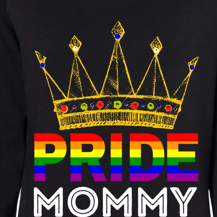 Pride Proud Mommy Mom Funny Lgbtqia Gay Lesbian Gift Womens California Wash Sweatshirt