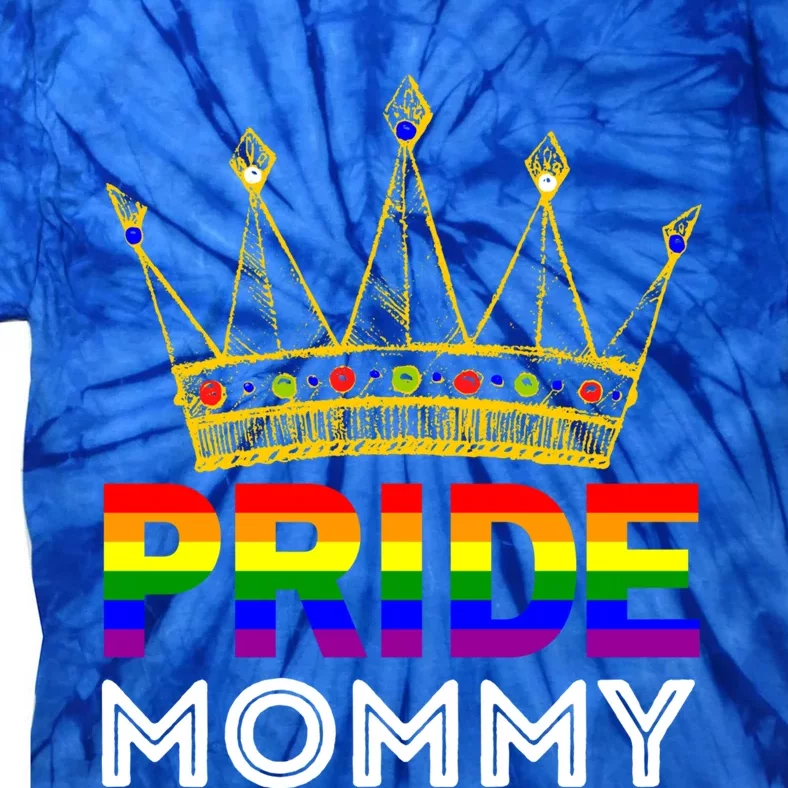 Pride Proud Mommy Mom Funny Lgbtqia Gay Lesbian Gift Tie-Dye T-Shirt