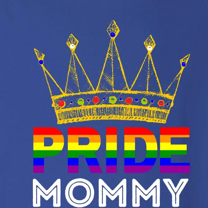 Pride Proud Mommy Mom Funny Lgbtqia Gay Lesbian Gift Toddler Long Sleeve Shirt