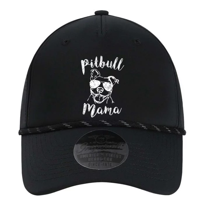 Proud Pitbull Mama Pit Bull Dog Mom Cute Gift Performance The Dyno Cap