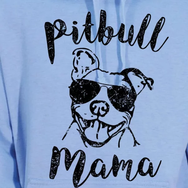 Proud Pitbull Mama Pit Bull Dog Mom Cute Gift Unisex Surf Hoodie