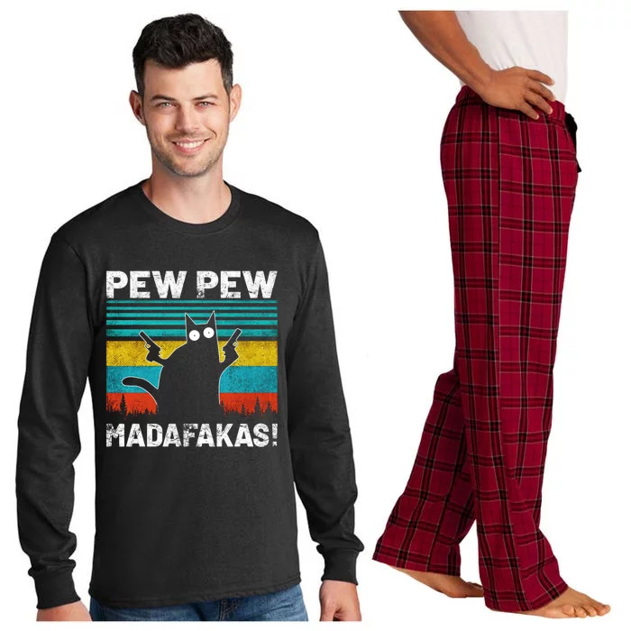 PEW PEW MADAFAKAS Long Sleeve Pajama Set