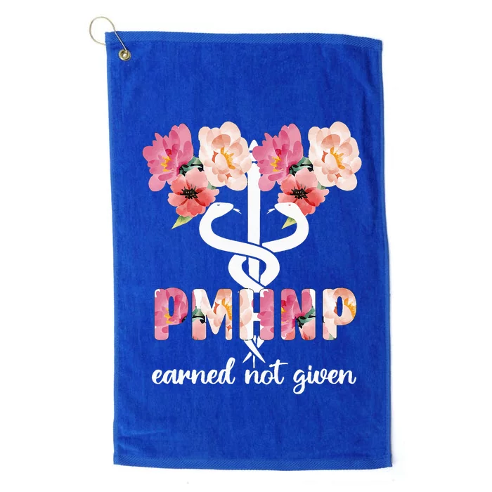 PMHNP Psychiatric Mental Health Nurse Practitioner Platinum Collection Golf Towel