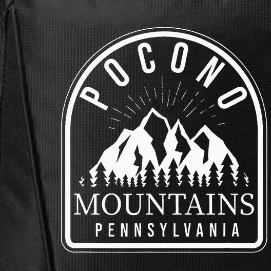 Poconos Pocono Mountains Pennsylvania City Backpack