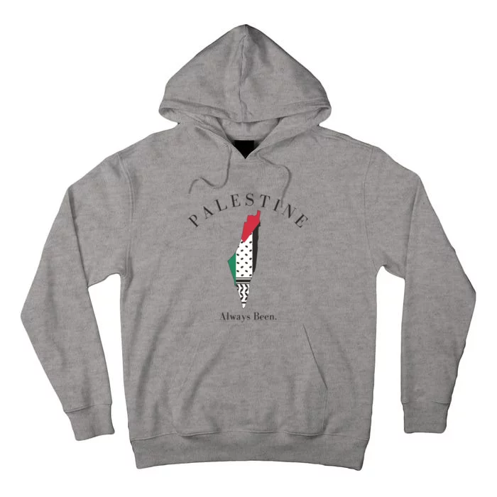 Palestine Palestine Map Free Palestine Tall Hoodie