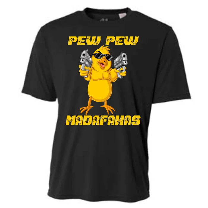 Pew Pew Madafakas Cooling Performance Crew T-Shirt