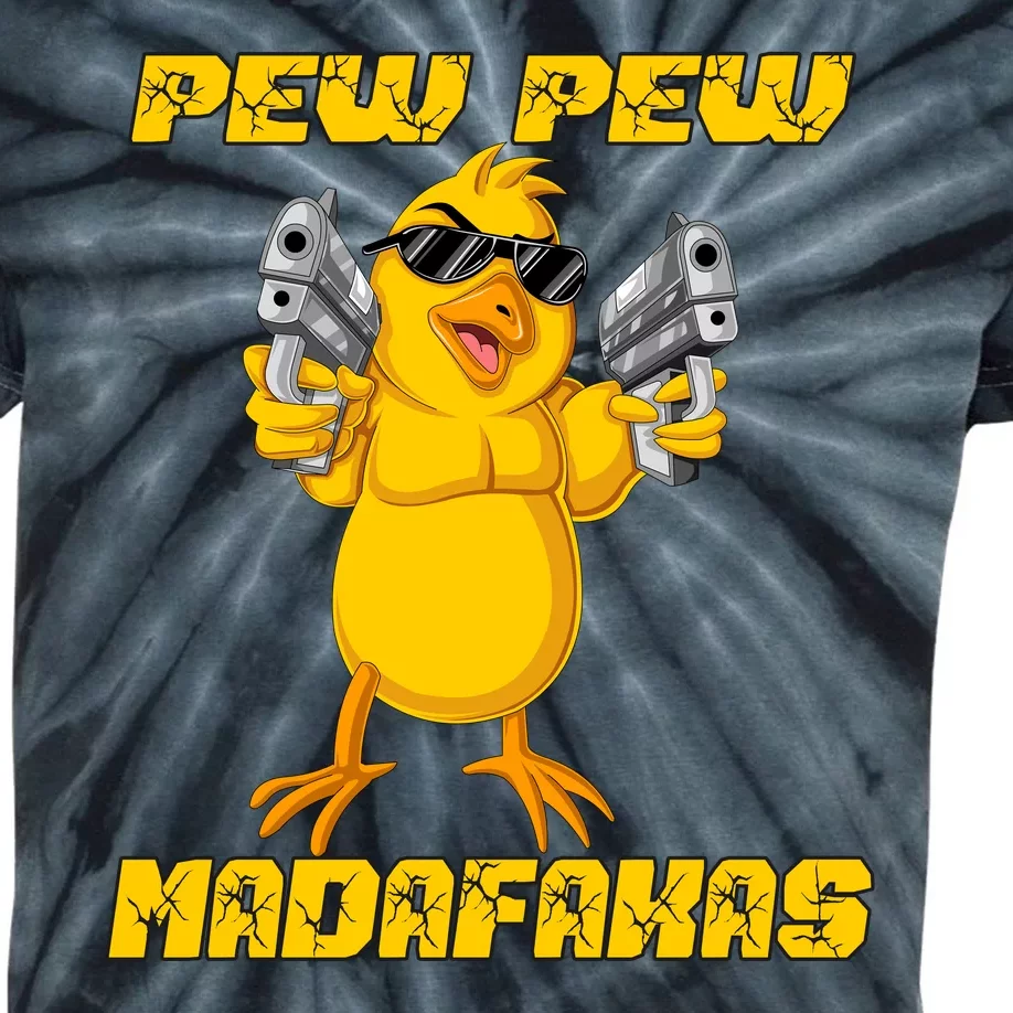 Pew Pew Madafakas Kids Tie-Dye T-Shirt