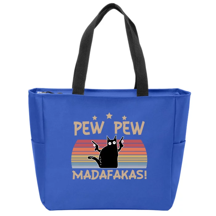 Pew Pew Madafakas Gift Zip Tote Bag