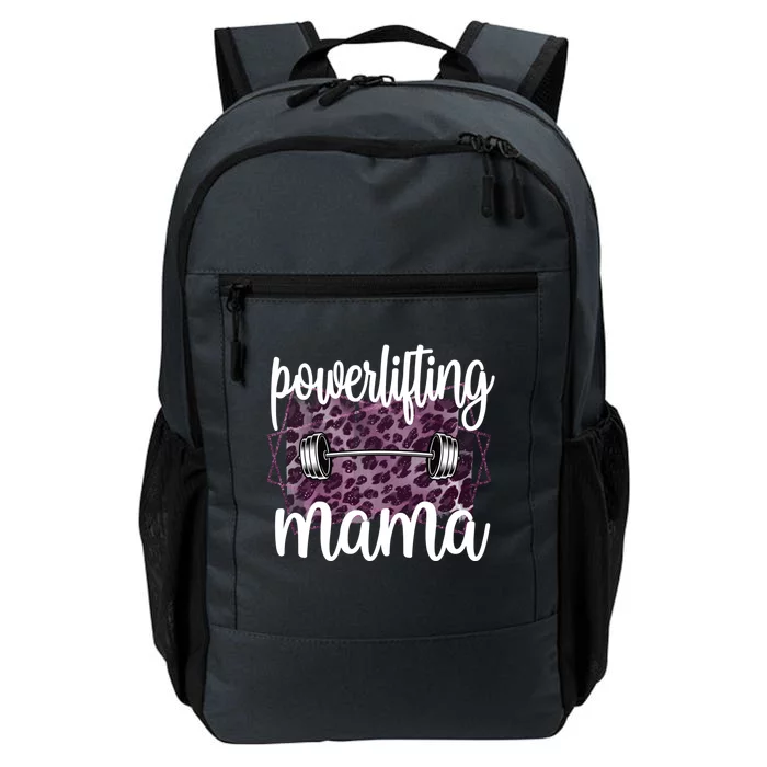 Proud Powerlifting Mama Of A Powerlifter Mother Meaningful Gift Daily Commute Backpack