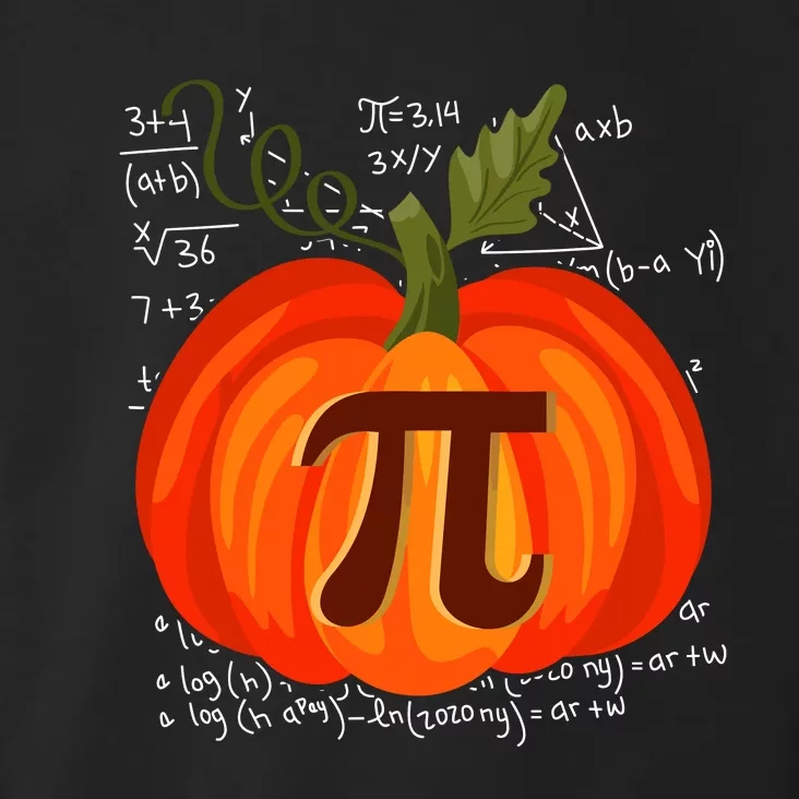 Pumpkin Pie Math Funny Halloween Thanksgiving Pi Day Toddler Hoodie